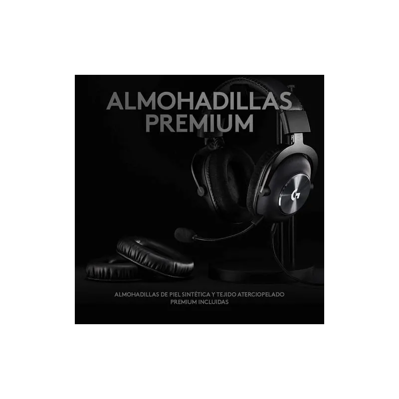 Logitech G PRO X Auriculares Gaming con Cable almohadillas