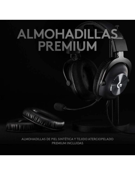 Logitech G PRO X Auriculares Gaming con Cable almohadillas