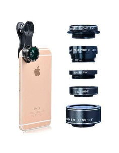 Set 5 Linsen + Hülle für jedes Smartphone ▶️ Tienda CPU