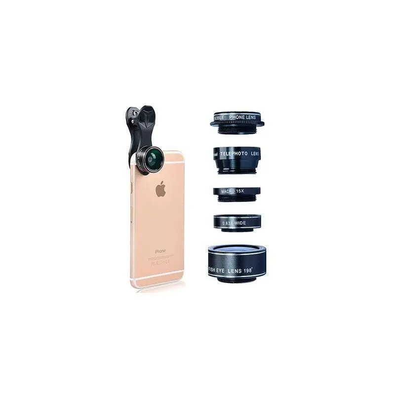 Kit 5 Lentes + Funda para cualquier Smartphone ▶️ Tienda CPU