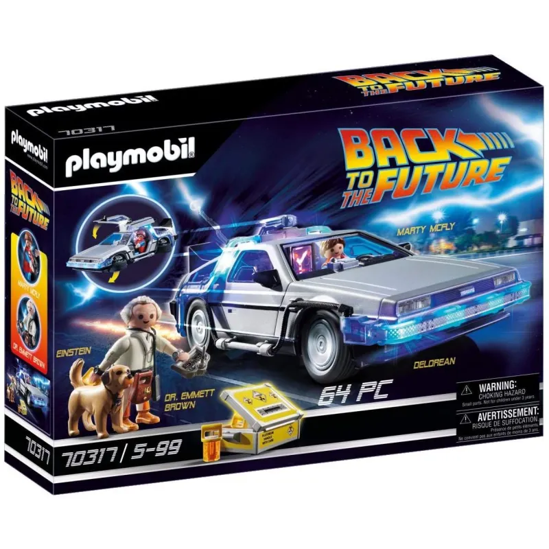 Playmobil Back to the Future DeLorean 