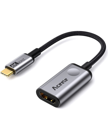Aceele Adaptador USB-C a HDMI ▶️ TiendaCPU