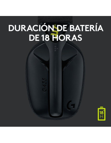 Buy Logitech G435 LIGHTSPEED Black | Wireless Gaming Headset