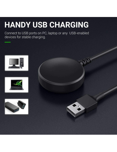 MoKo Base de Cargador Compatible Galaxy Watch · Cargador ▶️ TiendaCPU