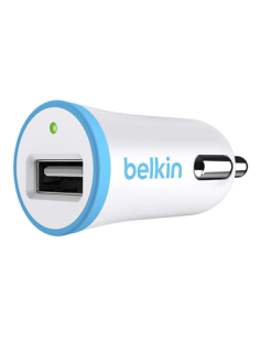 Cargador de coche Belkin Universal 1AMP Azul/Blanco