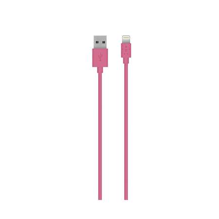 USB-A / Lightning 1.2Mt Belkin cable. rose