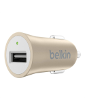 Cargador de coche Belkin 2.4 aMP Universal Dorado - y