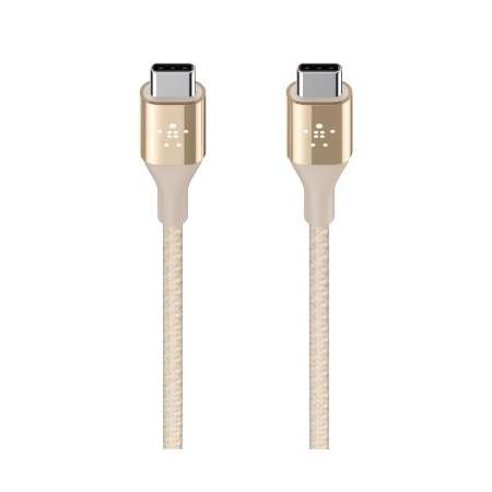 Cable Belkin USB-C DuraTek Dorado 1,2 Mt.