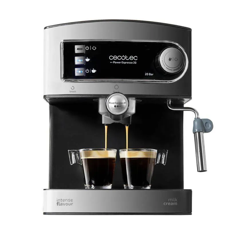 Mechaninis espreso kavos aparatas Cecotec Power Espresso 20 Barista Pro 2,7  L Sidabras | Įsigykite didmenine kaina