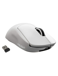 Logitech Pro X Superlight 25600DPI Blanco · Ratón Gaming ▶️ TiendaCPU