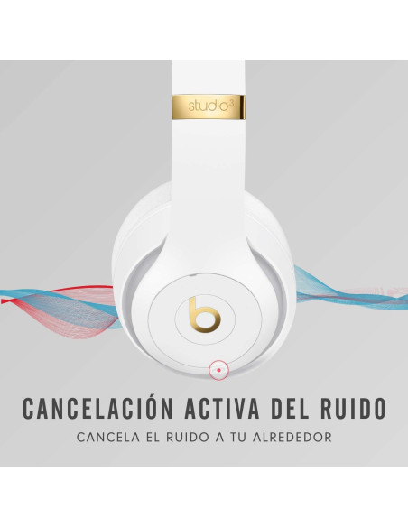 Beats Studio3 Wireless con cancelación de Ruido Blanco