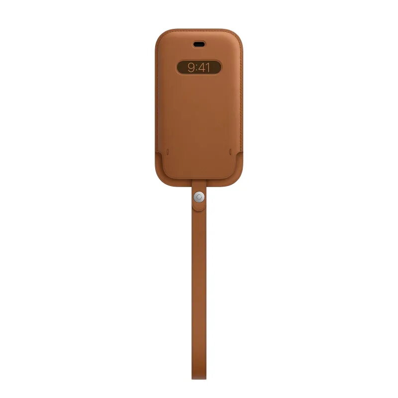 FuIda iItegral de piel con MagSafe para el iPhone 12 mini Marrón