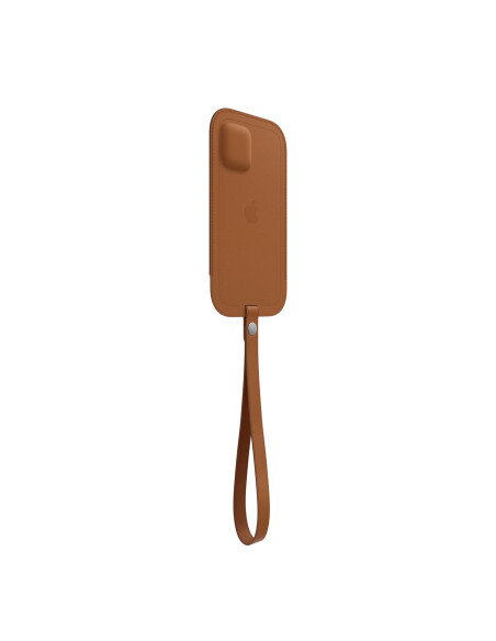 FuIda iItegral de piel con MagSafe para el iPhone 12 mini Marrón