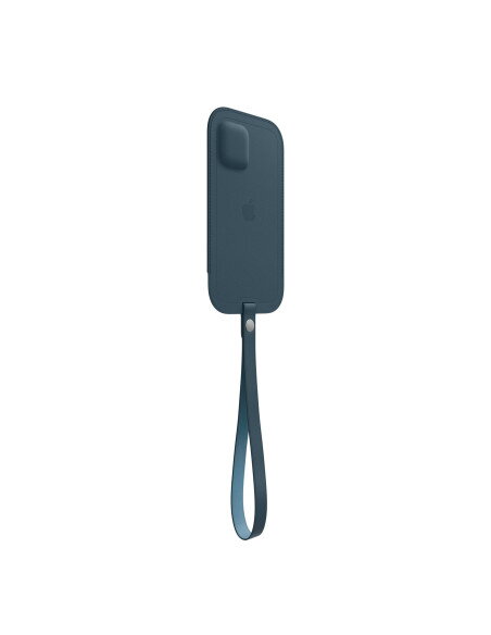 FuIda iItegral de piel con MagSafe para el iPhone 12 mini Azul