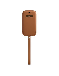 Fuida iitegral de piel con MagSafe para el iPhone 12 Marrón