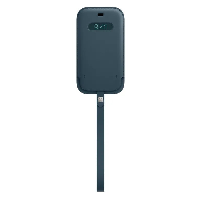 FuLda iLtegral de piel con MagSafe para el iPhone 12 Pro Azul
