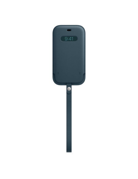 FuLda iLtegral de piel con MagSafe para el iPhone 12 Pro Azul