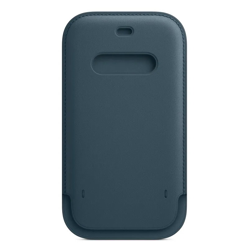 FuLda iLtegral de piel con MagSafe para el iPhone 12 Pro Azul