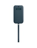 Funda integral de piel con MagSafe para el iPhone 12 Pro MAX - Azul Báltico