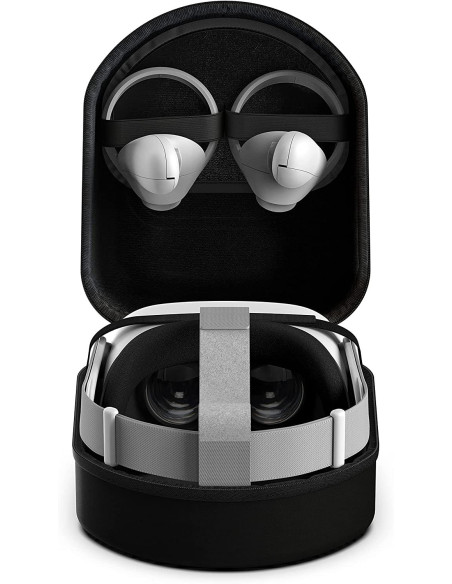 Case for Oculus Quest 2 V2 Black-TiendaCPU