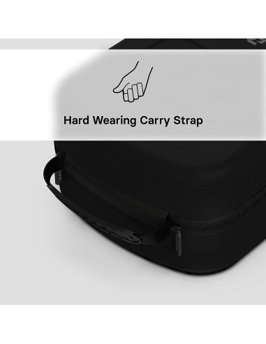 Case for Oculus Quest 2 V2 Black-TiendaCPU