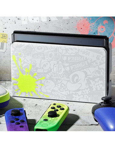 Nintendo Splatoon 3 Limited Edition OLED Switch with 7" Display