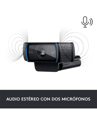 Logitech C920 HD Pro · Webcam Full HD ▶️ TiendaCPU