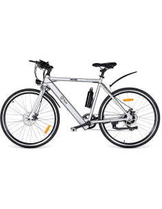 bicicleta eléctrica You-Ride New York Gris - TiendaCPU