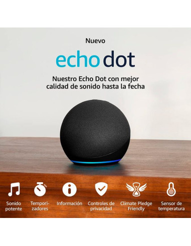 Comprar Amazon Echo Dot 5ª Generación – Altavoz inteligente con Alexa