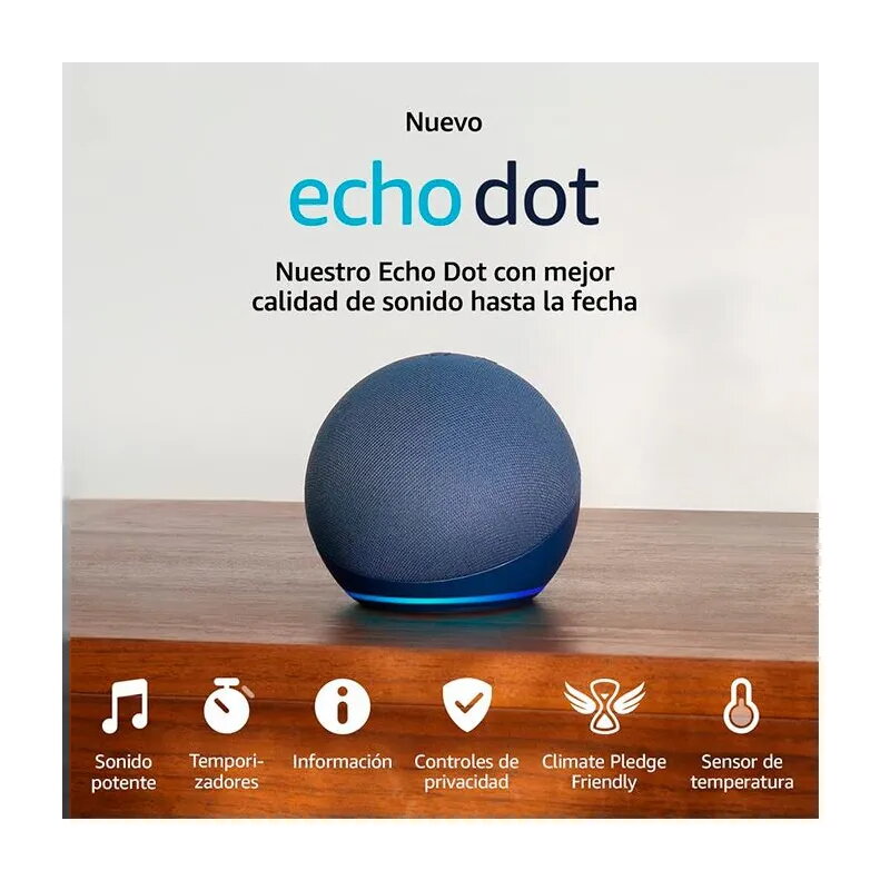 Amazon Echo Dot 5ª Generación Azul Marino - Altavoz inteligente