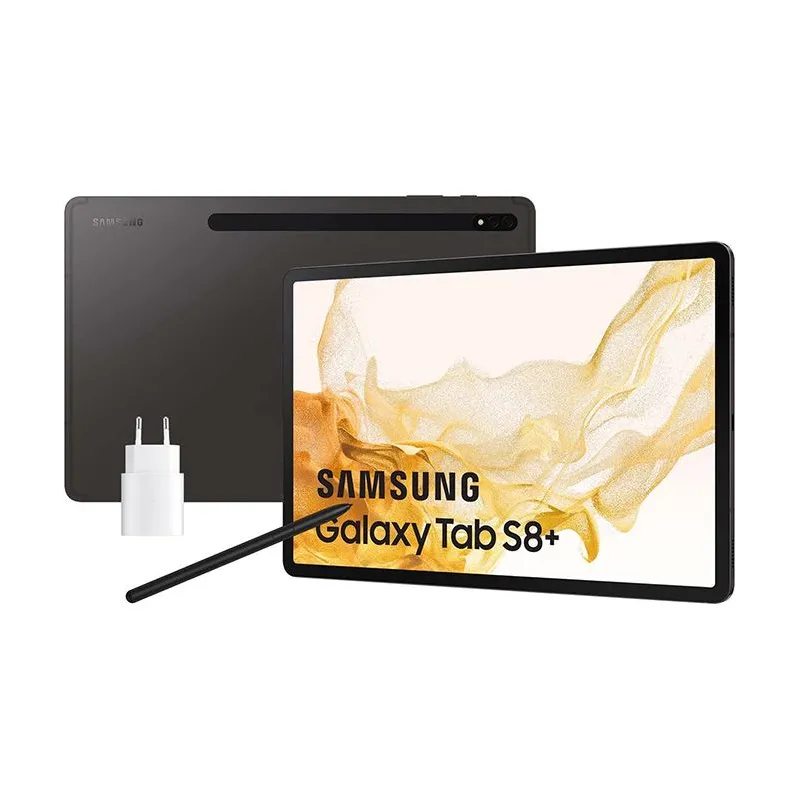 TaSlet Samsung Galaxy Tab S8+ Wifi 8/256GB Negra56GB - TiendaCPU