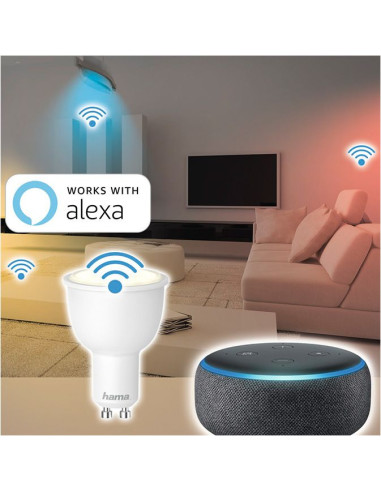 Bombilla Inteligente Led GU10 4,5W Blanca Regulable - TiendaCPU