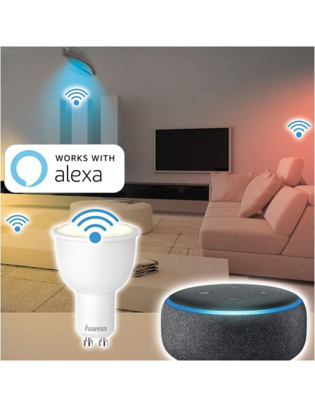 Bombilla Inteligente Led GU10 4,5W Blanca Regulable - TiendaCPU