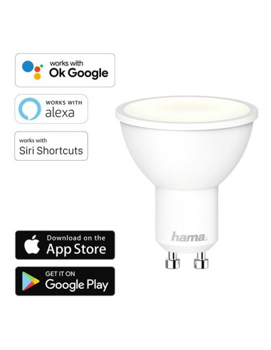 Bombilla Inteligente Led GU10 4,5W Blanca Regulable - TiendaCPU