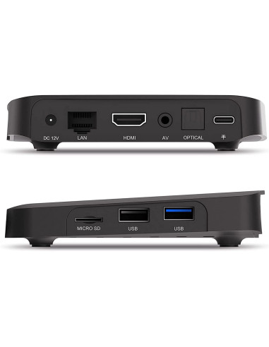 You-Box EN1040K Android TV 4K UHD · Reproductor Multimedia