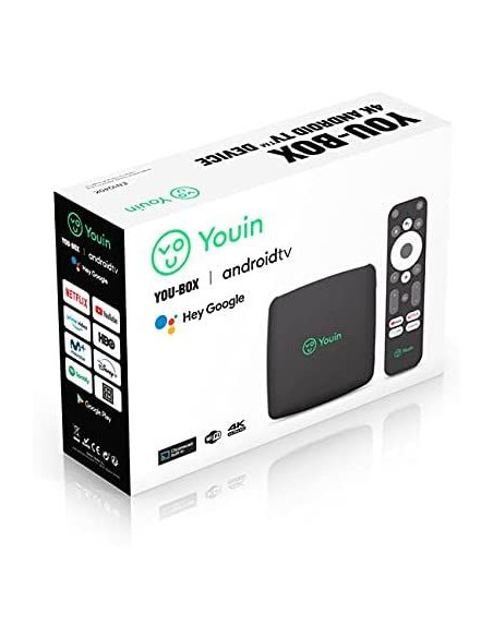 You-Box EN1040K Android TV 4K UHD · Reproductor Multimedia