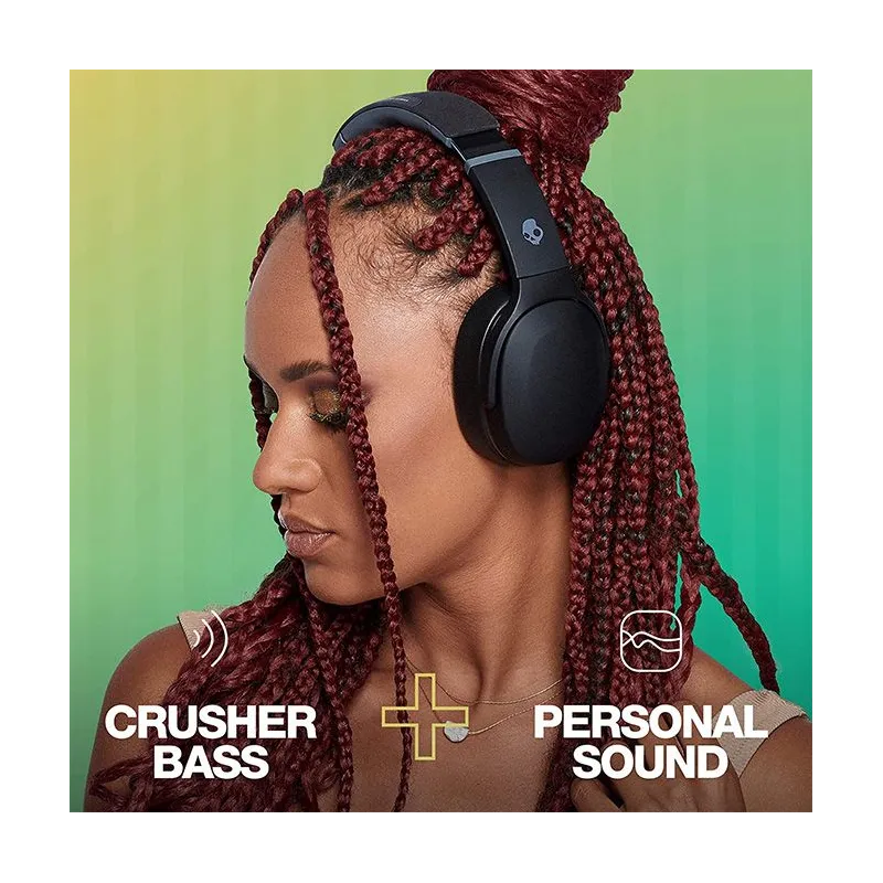Skullcandy Crusher EVO Wireless Over-Ear True Negro