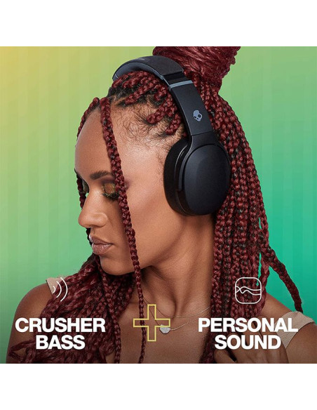 Skullcandy Crusher EVO Wireless Over-Ear True Negro