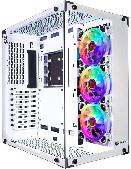 ATX Case Talius Cronos Frost White - TiendaCPU