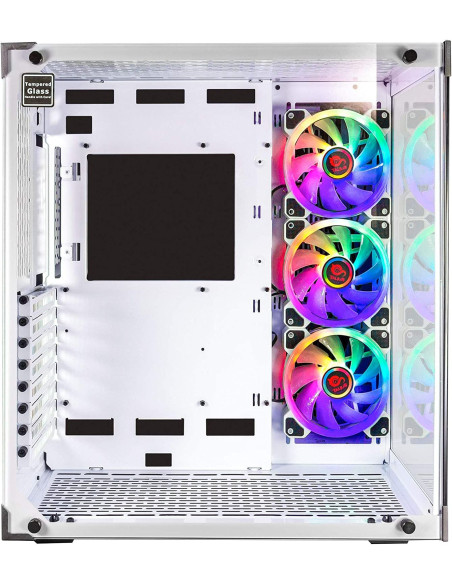 Caja ATX Talius Cronos Frost Blanca  - TiendaCPU
