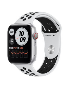 Apple Watch Nike Series 6 GPS + Cellular 44 mm Caja de aluminio Plata - Smartwatches