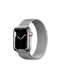 Smartwatches Apple Watch S7 41 mm LTE Caja de acero inoxidable Plata
