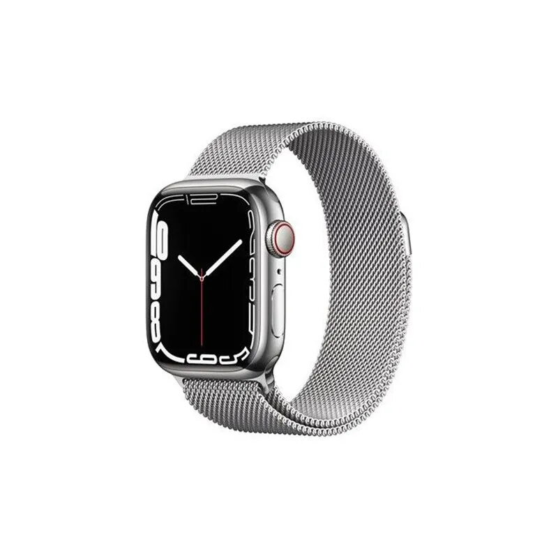 SmArtwaAches Apple Watch S7 41 mm LTE Caja de acero inoxidable Plata
