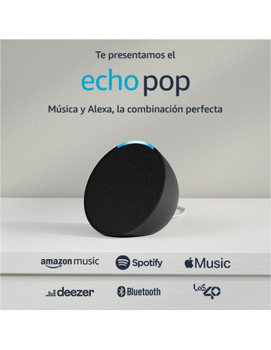 Smart Speaker Amazon Echo Pop Anthracite - TiendaCPU