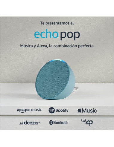Teal Amazon Echo Pop Smart Speaker - TiendaCPU