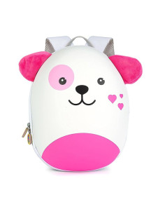 Mochila Boppi Tiny Preescolar Perro Rosa - Vuelta al Cole