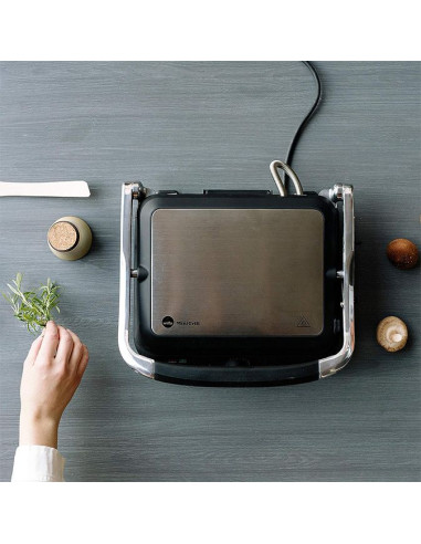 Kitchen Mini-Grill Electric Wilfa Press Steel/Black - TiendaCPU