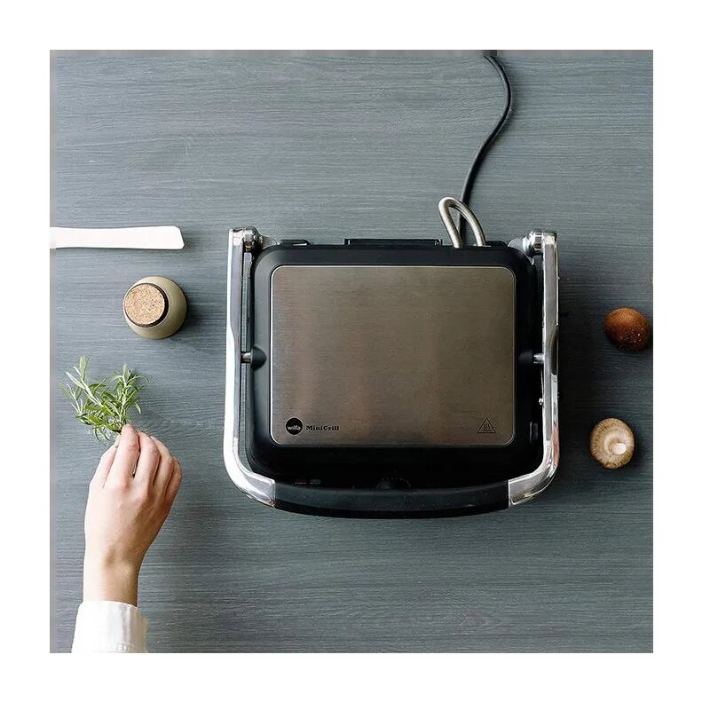 CoWina Wini-Grill Eléctrica Wilfa Press Acero/Negra  - TiendaCPU