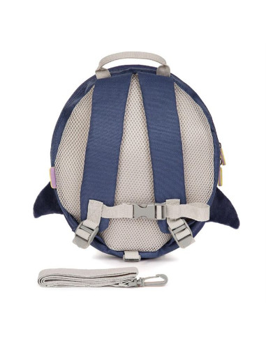 Mochila de colegio Boppi Tiny Pinguino Azul  - TiendaCPU