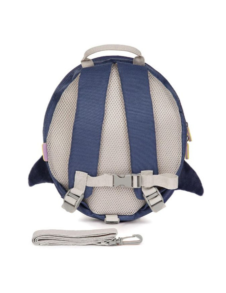 Mochila de colegio Boppi Tiny Pinguino Azul  - TiendaCPU